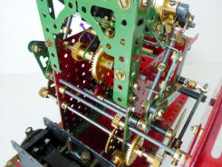 Meccano Platen Printing Press mechanism