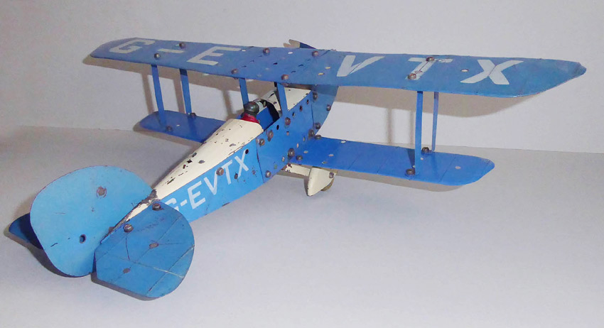 Cream. Blue P.35 Meccano Aero Constructor Propellor 