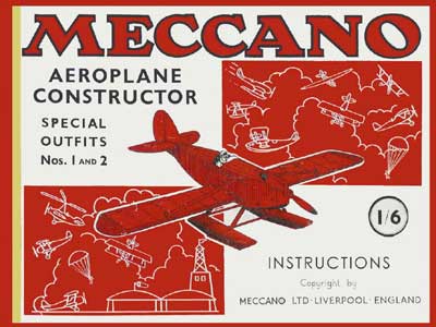 Meccano Aeroplane Constructor part P8 cambered Extension Plane 