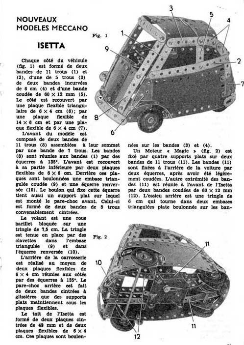 French Meccano magazine October 1957