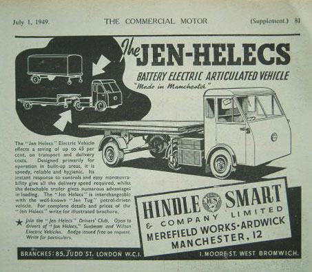 1949 Hindle Smart Ad
