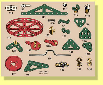 meccano pieces