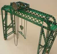 Hand operated gantry crane