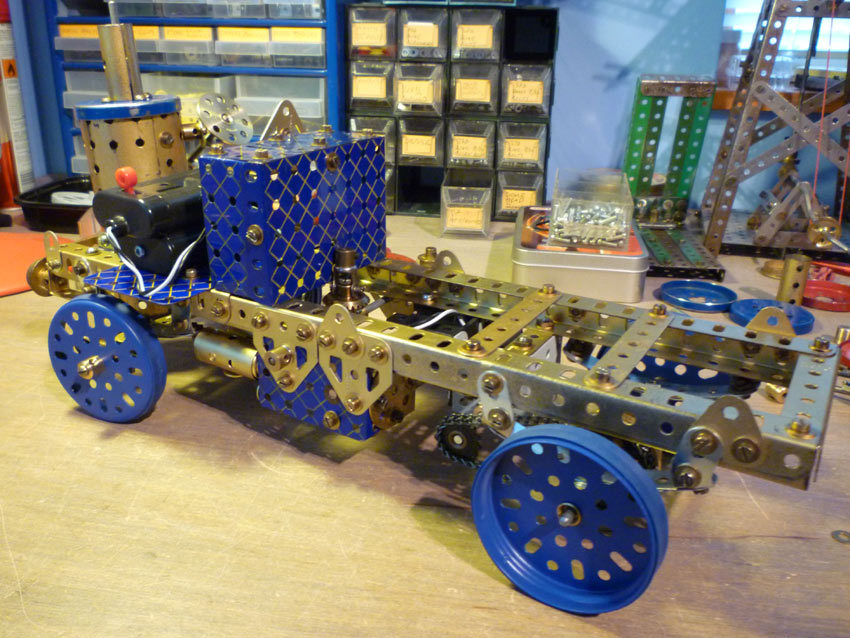 Tipping Steam Wagon chassis