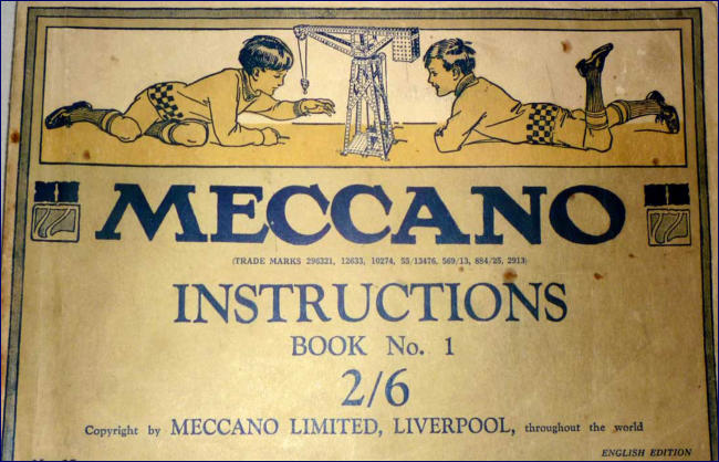 Meccano Supermodel Instruction Leaflets Full Set copy 
